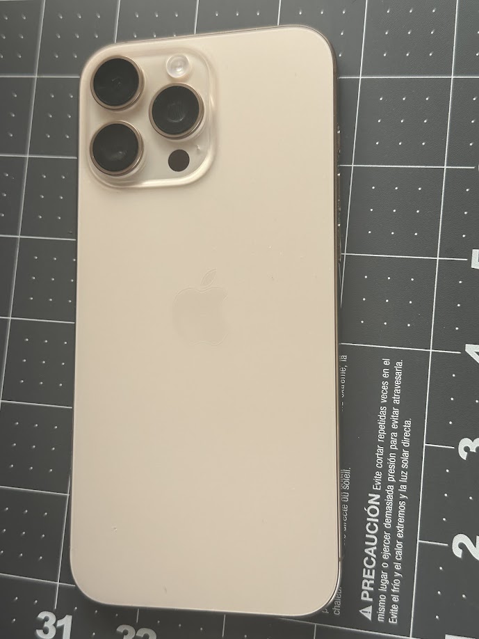 After: replaced back glass